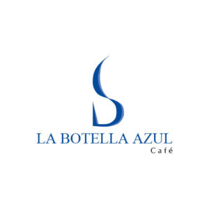 CAFÉ BOTELLA AZUL