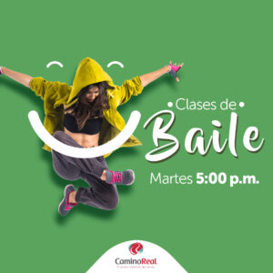 Clase de Baile · Todos los martes · 5:00 p.m.