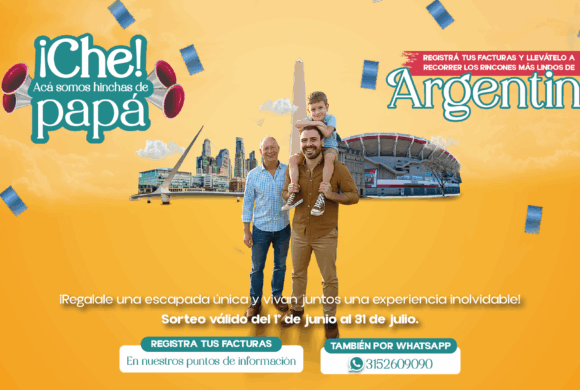 En Junio y Julio papá soñará con conocer el país del fútbol, el tango y los mejores asados…