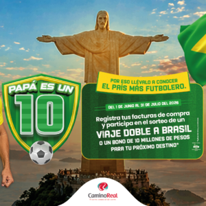 En Junio y Julio celebra junto a papá la fiesta del fútbol