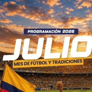 Julio 2026, llega la programación del mes más futbolero